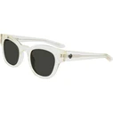 Dragon Sea Women's Sunglasses White Acetate Frame DRJETTLL740