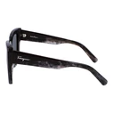Salvatore Ferragamo Women's Sunglasses SF1060S-21 – Grey Frame, Grey Lens (55/14/140 mm)