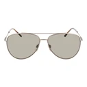 Zeiss Men's Sunglasses ZS22107SP-71 — Silver Metal Frame with Grey Polarized Lenses (59/14/145 mm)