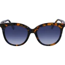 Longchamp Women's Sunglasses Brown Acetate Frame Brown Lens LO731S-430
