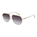 Longchamp Women's Sunglasses LO174S-723 - Grey Lens, Golden Frame, 57/13/145 mm