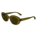 Longchamp Women's Sunglasses LO756S 200 - Green Acetate Frame with Green Lens (50/21/140 mm)