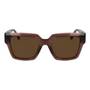 Salvatore Ferragamo Women's Sunglasses SF2014S-511 (54/19/140 mm, Brown frame, Purple lenses)