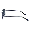 Zeiss Men's Sunglasses ZS24149S-403 Black Metal Frame Gradient Blue Lenses 56/18/145 mm
