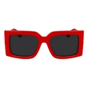 Women Sunglasses Salvatore Ferragamo SF2032S-600 Red Frame 55/19/140 mm