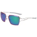 Nike Unisex Sunglasses VELPRISMEV24 - Grey Metal Frame, Category 3 Mirror Lens, Size 57/14/135