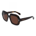 Salvatore Ferragamo Γυναικεία Γυαλιά Ηλίου SF2068SE-242 Καφέ Σκελετός / Καφέ Φακός