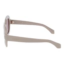Salvatore Ferragamo Women's Sunglasses SF2068SE-259 White Frame Brown Lenses 54/20/145 mm