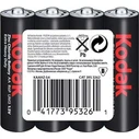Batteries Kodak Simple R6 Nylon AA 4pcs