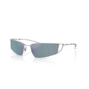 Arnette Junction Unisex Γυαλιά Ηλίου AN3093-736-Y7 Ασημί Μεταλλικός Σκελετός Γκρι Φακός 64/16/120 mm