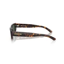 Arnette Women's Sunglasses AN4357-122271 Dark Havana Frame with Dark Green Mirror Lenses 53/17/145