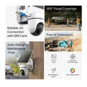 TP-Link Solar-Powered Pan/Tilt 4G LTE Security Camera Kit (TAPO C615G KIT) (TPC615GKIT)