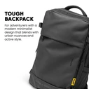 Laptop Backpack ARMAGGEDDON Travel Splashproof Nomad Carbon 15.6