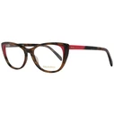 Emilio Pucci Women's Brown Plastic/Acetate Eyeglass Frame EP5126 056