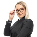 Emilio Pucci Women's Brown Plastic/Acetate Eyeglass Frame EP5126 056