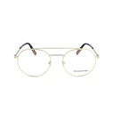 Ανδρικά Γυαλιά Οράσεως Ermenegildo Zegna EZ5162-32 (53/20/145) — Μεταλλικός χρυσός σκελετός