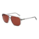 Guess Women's Sunglasses GU8276 20E - Grey Resin (Acetate) Frame, Brown Lenses, Size 58/13/145
