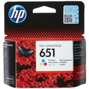 HP Inkjet No 651 Tri colour HEWLETT PACKARD