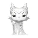 Funko Pop! Disney Sleeping Beauty Στοιχημένο Deco Maleficent 1648 Vinyl Figure