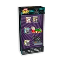 Funko Bitty Pop! Christmas: The Night Before Christmas - Sally & Zero / Jack Skellington with Jack's House & Snow Bundle