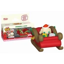 Funko Bitty Pop! Rides: Hello Kitty And Friends (Holiday) - Cinnamoroll & Sleigh Vinyl Figures