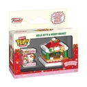 Funko Bitty Pop! Towns: Hello Kitty & Merry Market (Εορταστικό) - Vinyl φιγούρες, Σετ 2 τεμαχίων