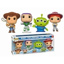 Funko Pop! 4-Pack Disney: Toy Story - Woody, Buzz Lightyear, Alien, Jessie Vinyl Figures