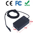Microsoft Surface Φορτιστής Laptop 65W 20V 1A για Microsoft με Αποσπώμενο Καλώδιο Τροφοδοσίας και με σετ βυσμάτων Q5N-00003