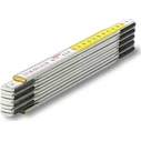 Sola HF 2/10 Wooden Folding Rule 2 m White-Yellow