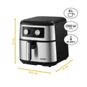 Air Fryer FIRST AUSTRIA FA-5053-7 8L 1700W Mechanical Controls Quiet Operation