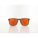 Red Bull Spect Sunglasses Edge-003P - Black Acetate Frame with Orange Polarized Mirror Lens (Unisex)