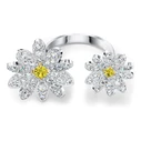 Swarovski Women's Ring with Stones 5534948 (Size 52, Internal diameter 16.5 mm)