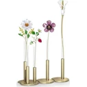 Swarovski Διακοσμητικό Βάζο Γυάλινο Χρυσό Ø7 x Υ16 cm (Garden Tales)