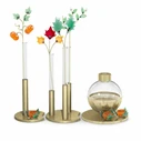 Swarovski Decorative Leaf Garden Tales Autumn Leaves Crystal 5586698 5.9x15.4 cm