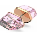 Swarovski Lucent Stud Μονό Σκουλαρίκι Καρφωτό Επιχρυσωμένο με Πέτρες Ροζ - 5600254