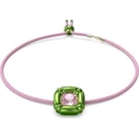 Swarovski Dulcis Choker Πλεκτό Ροζ 5601585