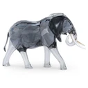Swarovski Crystal Decorative Elephant - Elegance of Africa, Grey, SKU 5611302, 19.7x10x12.8 cm