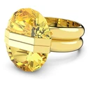 Swarovski Γυναικείο Δαχτυλίδι Επιχρυσωμένο από Ατσάλι με Πέτρες — Μέγεθος 58 (Διάμετρος εσωτερική 18,1 mm)