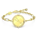 Swarovski Women's Gold-Plated Stainless Steel Bracelet 20 cm (Model 5649074)