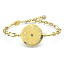 Swarovski Women's Gold-Plated Stainless Steel Bracelet 20 cm (Model 5649074)