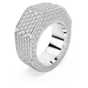Swarovski Γυναικείο Δαχτυλίδι με Πέτρες από Ατσάλι, Μέγεθος 50