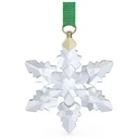 Swarovski Crystal Snowflake Hanging Ornament Gold (Annual Edition 2024) - 5.3 x 0.8 cm, SKU 5673430