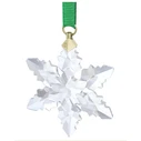 Swarovski Crystal Snowflake Hanging Ornament Gold (Annual Edition 2024) - 5.3 x 0.8 cm, SKU 5673430