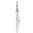 Swarovski Crystal Snowflake Hanging Ornament Gold (Annual Edition 2024) - 5.3 x 0.8 cm, SKU 5673430
