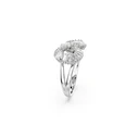 Swarovski Hyperbola Women's Ring with Zirconia, Silver (Size 52) - SKU 5679694