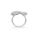 Swarovski Hyperbola Women's Ring with Zirconia, Silver (Size 52) - SKU 5679694