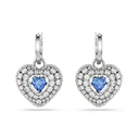 Swarovski Hyperbola Σκουλαρίκια από Ασήμι με Μπλε Πέτρες 2CM (SKU: 5680392)
