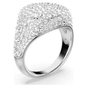 Swarovski Women's Ring with Stones, Silver - Size 58 (Model 5684247)