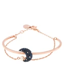 Swarovski Γυναικείο Βραχιόλι Επιχρυσωμένο από Ανοξείδωτο Ατσάλι 18,6 cm με Ροζ Κρύσταλλο - 5690285