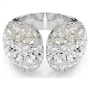 Swarovski Sublima Γυναικείο Δαχτυλίδι με Πέτρες από Ατσάλι 5702417